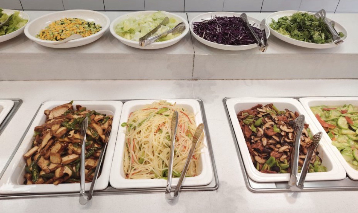 素素素.素食自助餐厅(解放碑店) 美食封面图
